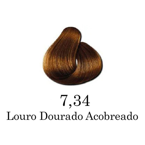 Tonalizante Color Wear Alfaparf 60g Cor 7.34 Louro Médio Dourado